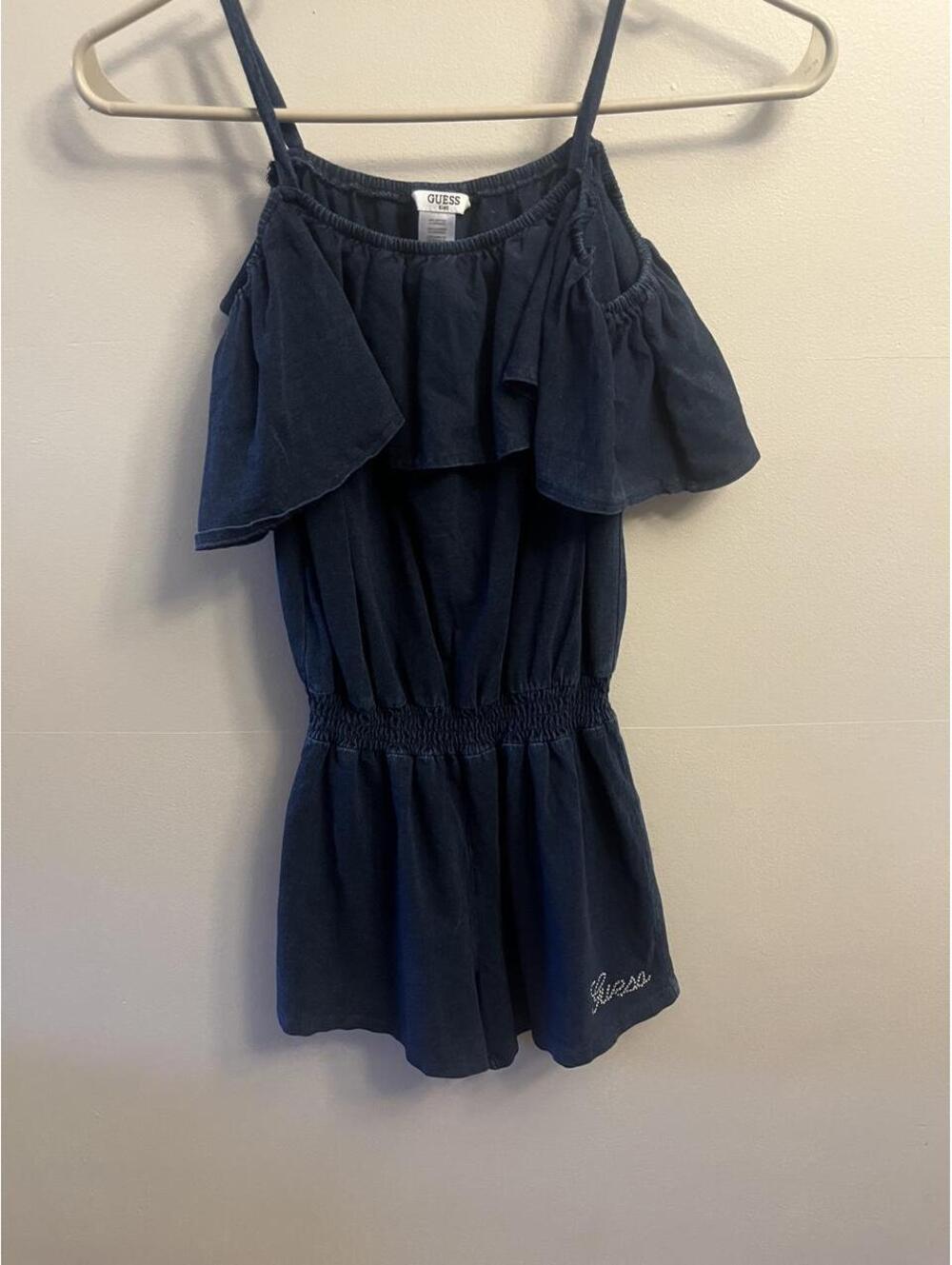 Guess Kid's Blue and Navy Playsuit-romper